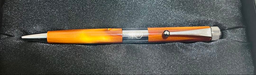 木軸の琉　伊東屋ROMEO No.3ボールペン　細軸　【箱・保証書付き】