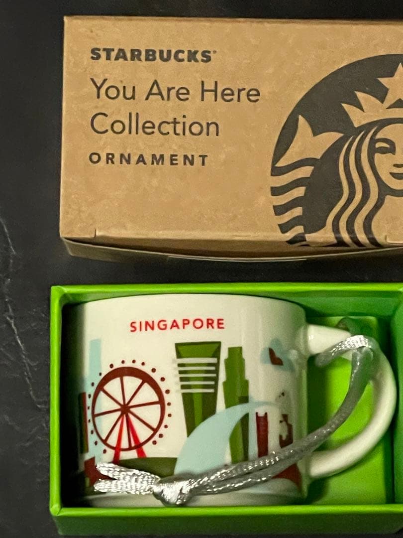 スターバックス　デミタスカップ　You are Here シンガポール　2種