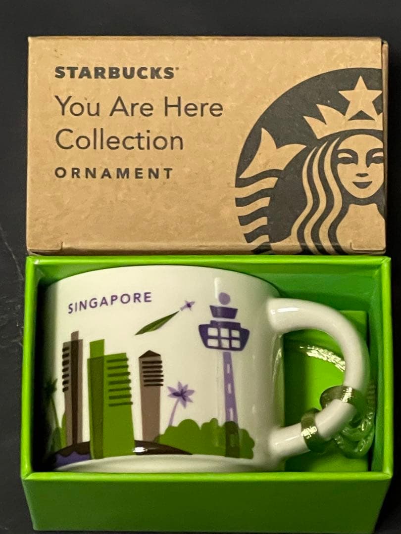 スターバックス　デミタスカップ　You are Here シンガポール　2種