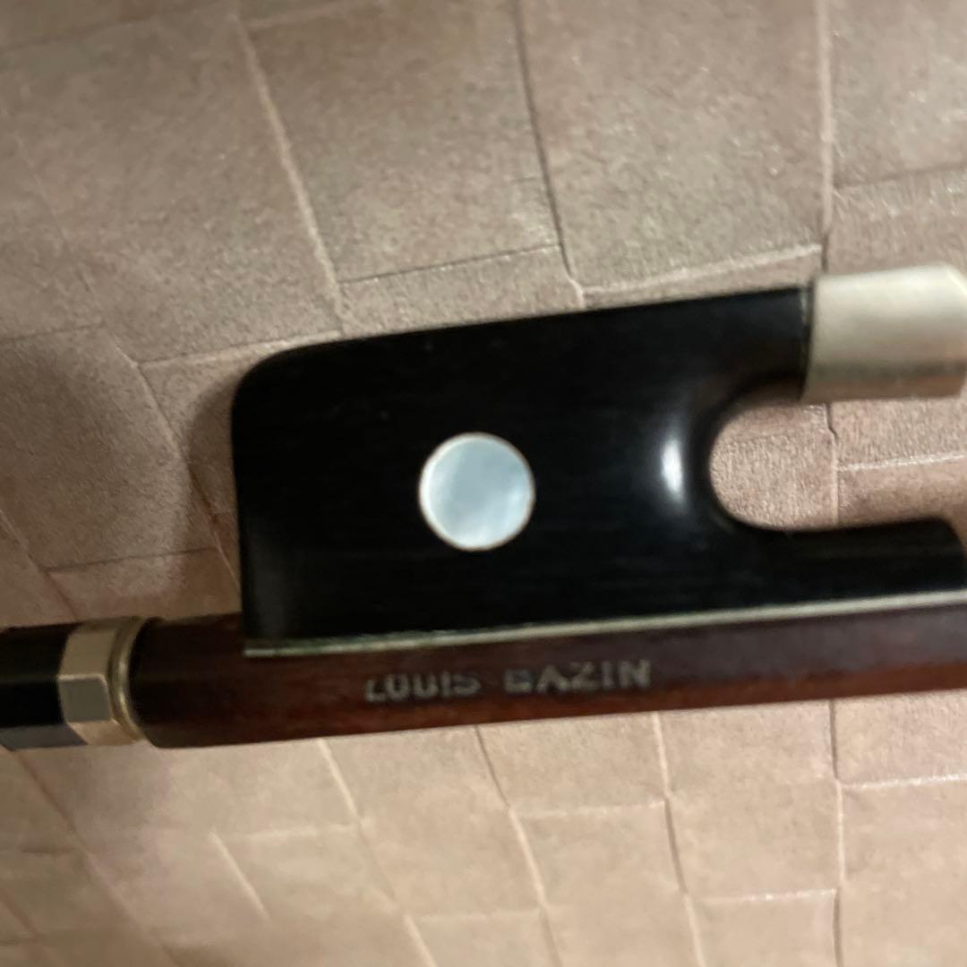 Raffin鑑定書 Louis bazinフレンチlaberte バイオリン弓