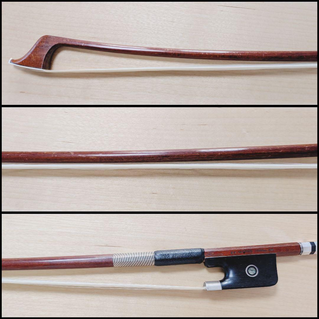 【チェロ弓】ALFRED KNOLL ★★ ドイツ 送料込 フルサイズ ケース付