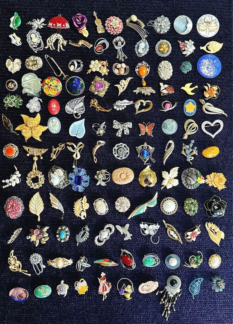 【専用価格】ブローチ　まとめ売り　大量　120点