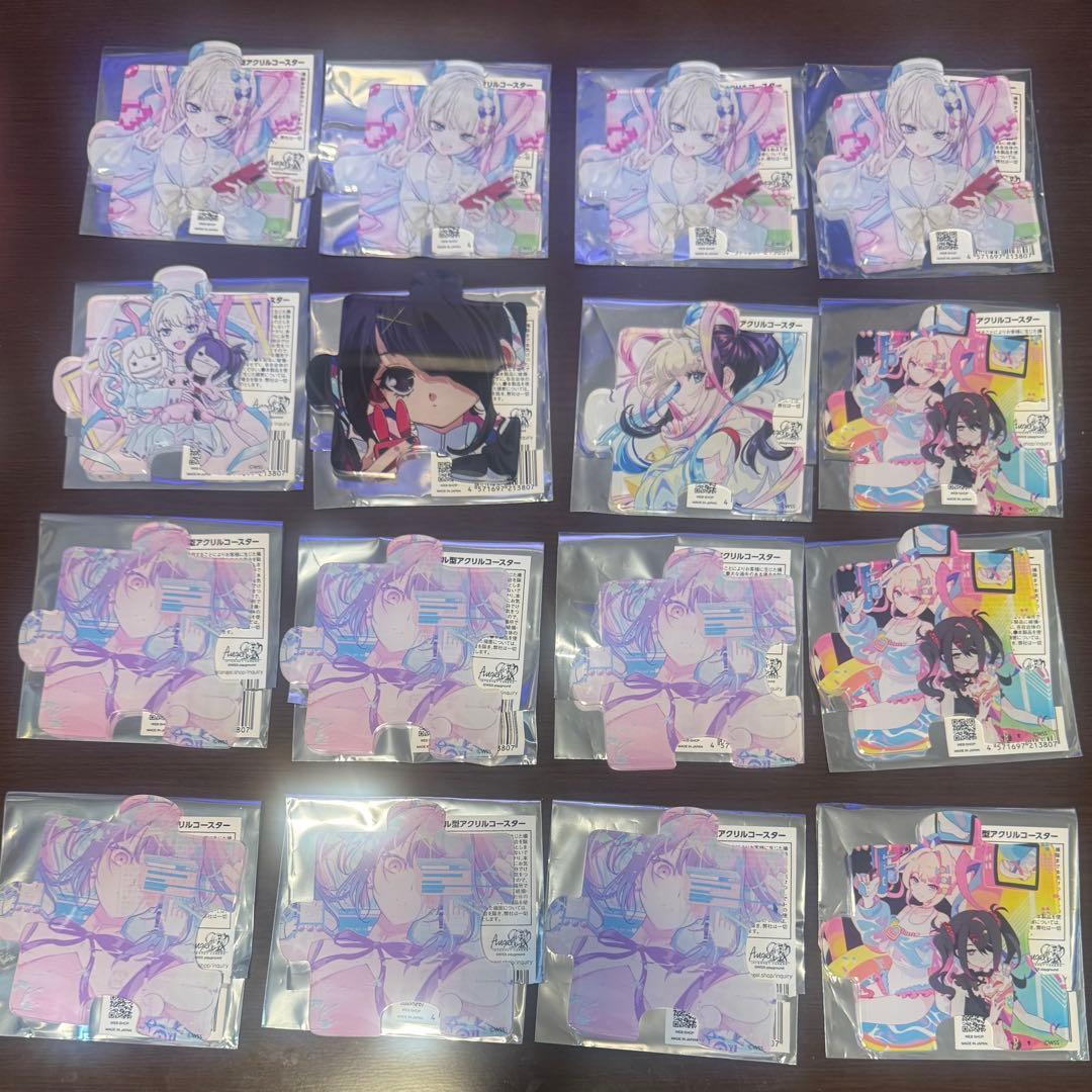 ニディガ パズル型アクリルコースター ニディガ展4