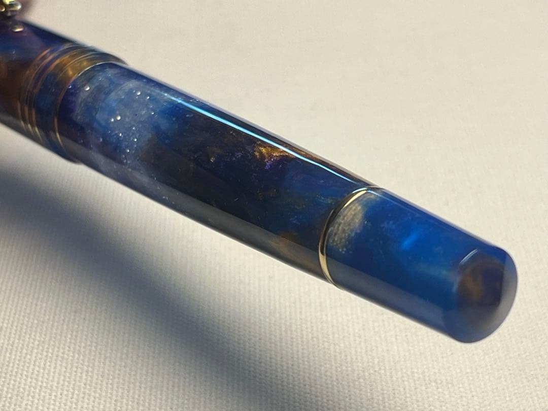 試筆のみ　レオナルド万年筆　モーメント ゼロ グランデ 14金ニブ