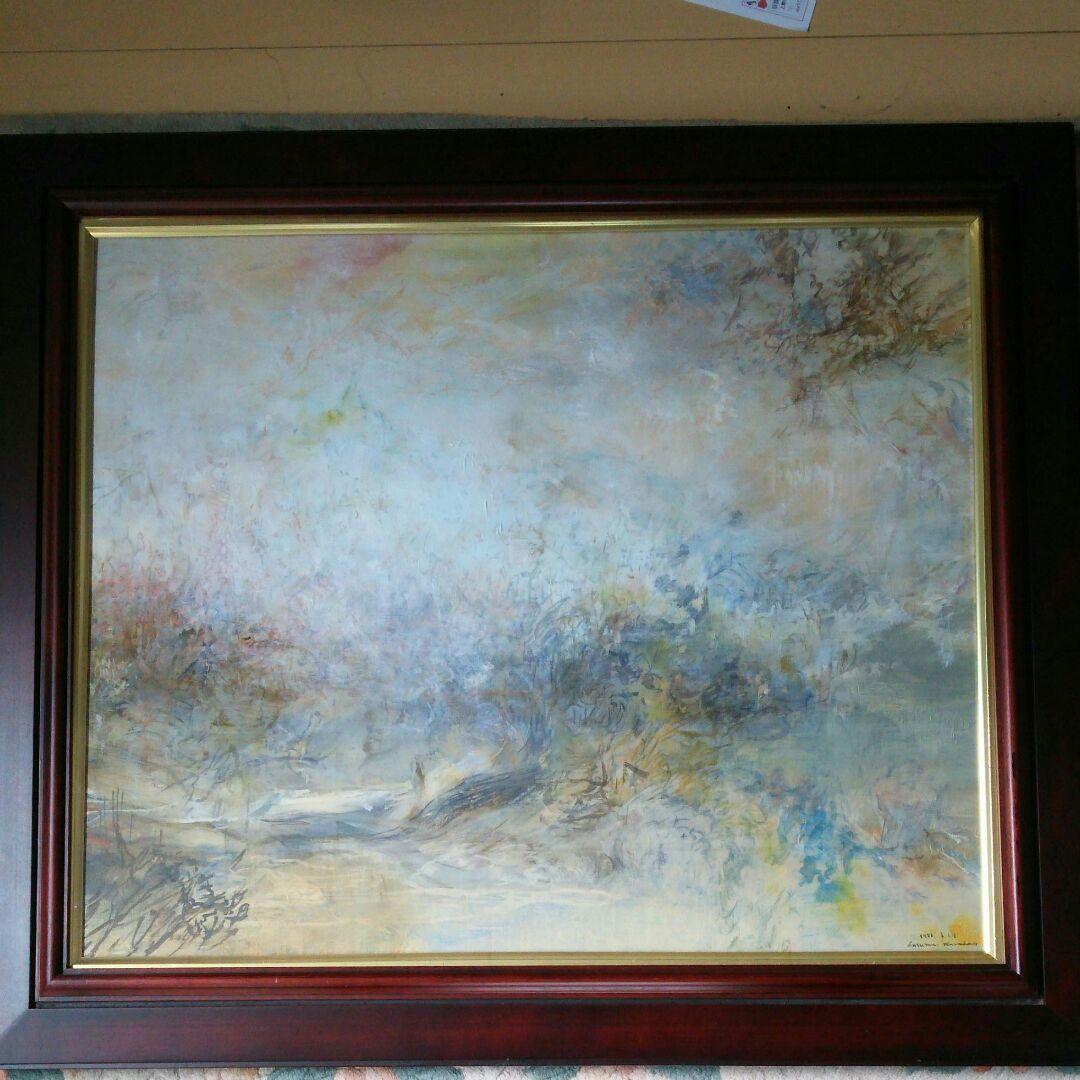 洋画家：黒田進  作品『 タイトル 不明 』