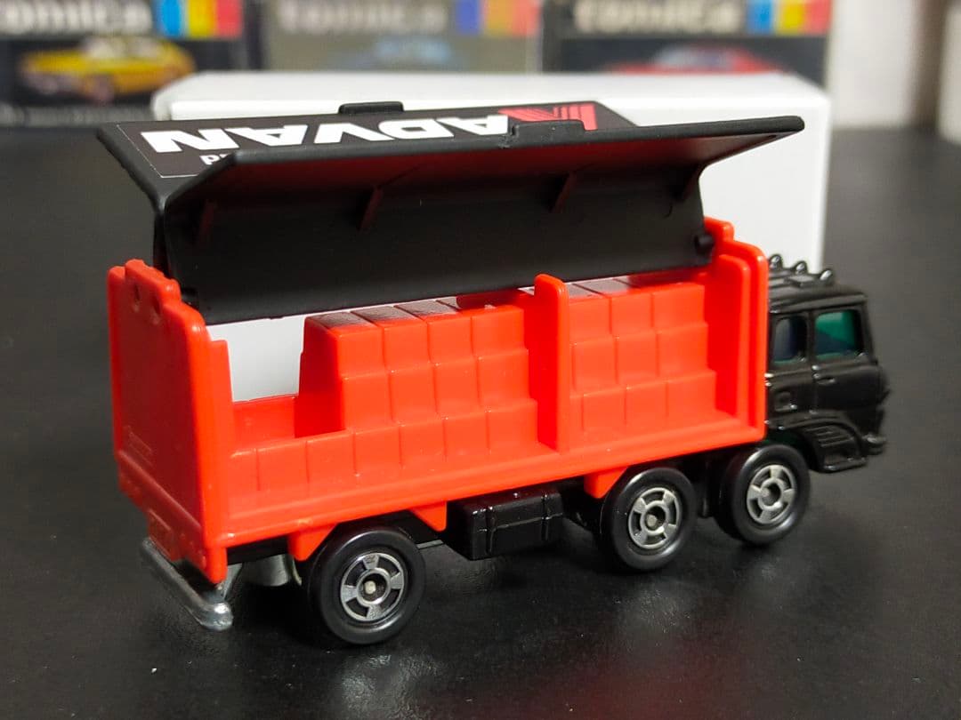 レース 関係者 配布品 黒箱 トミカ ふそう ウィング ルーフ 日本製