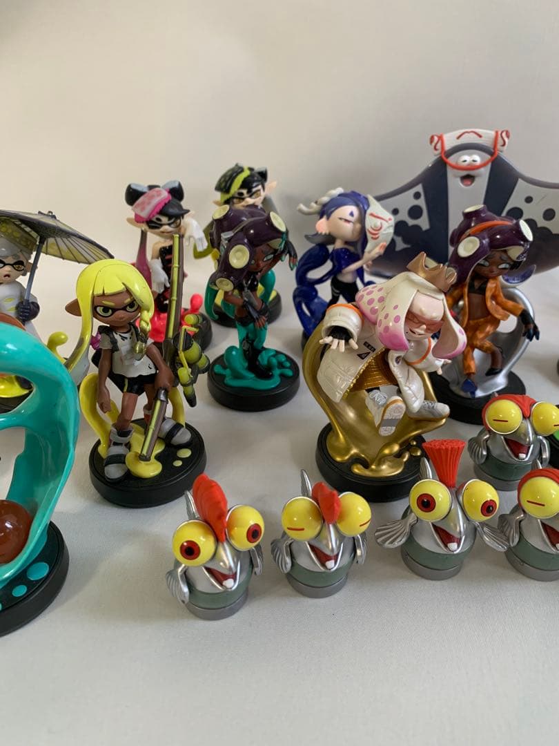 スプラトゥーン amiibo14体セット　コジャケ　コンプ7体セット被り2体付き