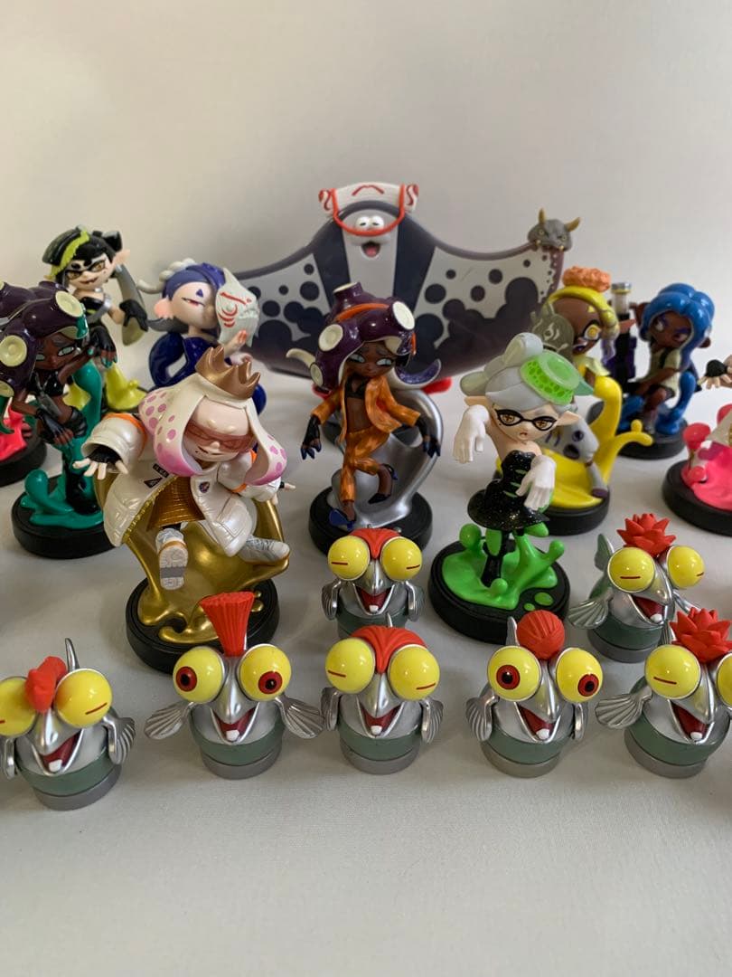 スプラトゥーン amiibo14体セット　コジャケ　コンプ7体セット被り2体付き
