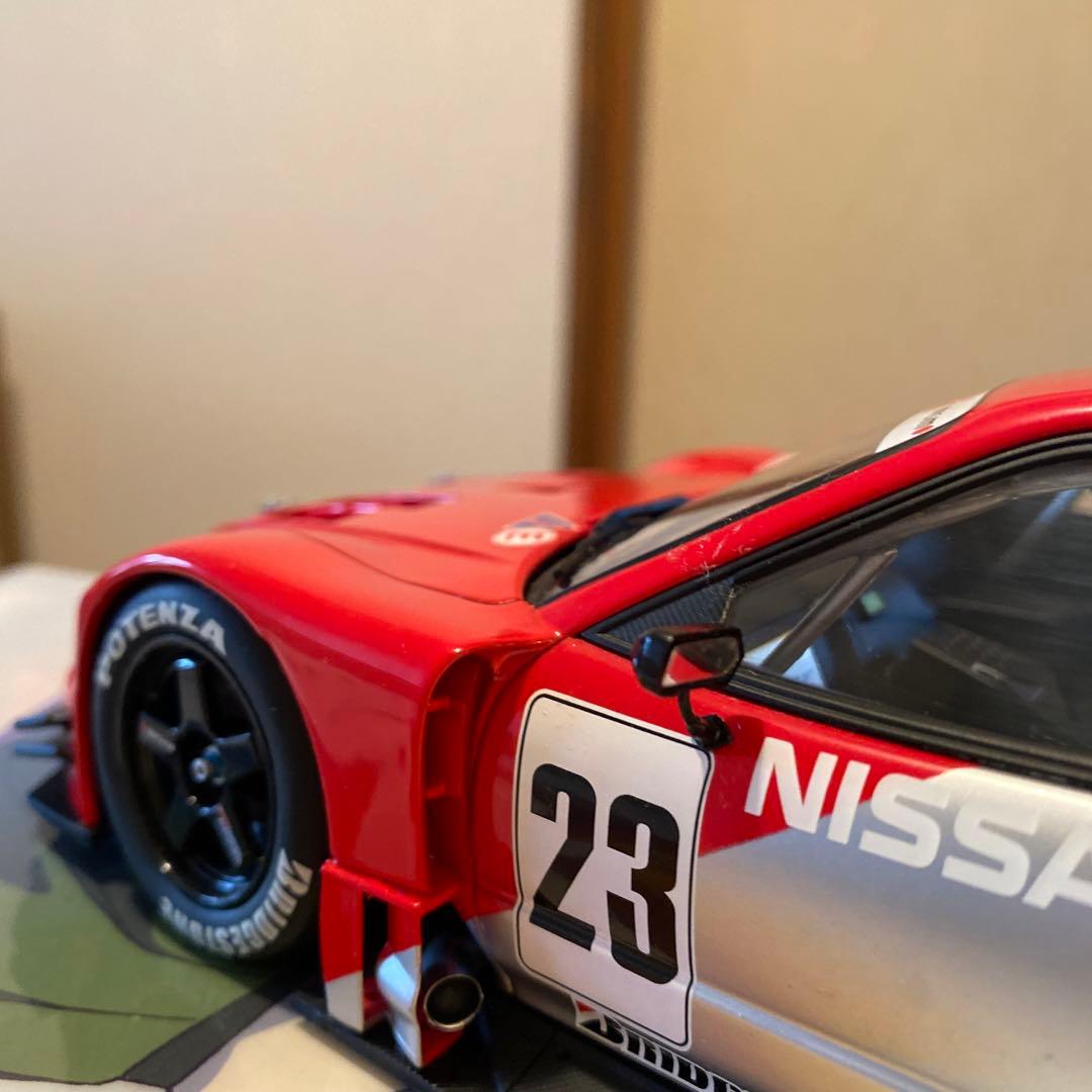 ミニカー AUTOart 1/18 NISSAN SKYlyne R34JGTC