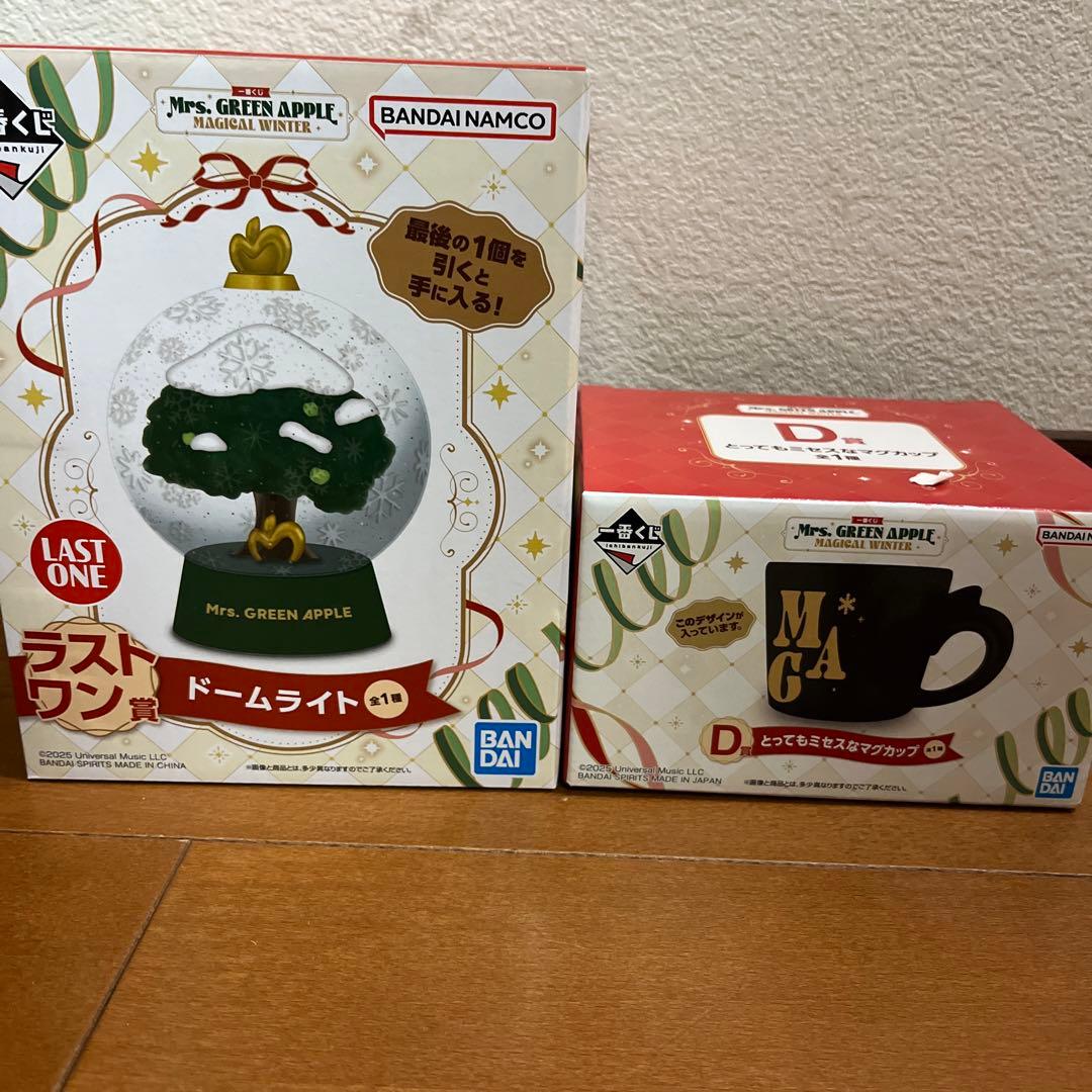 セール　Mrs. GREEN APPLE ドームライト&マグカップセット