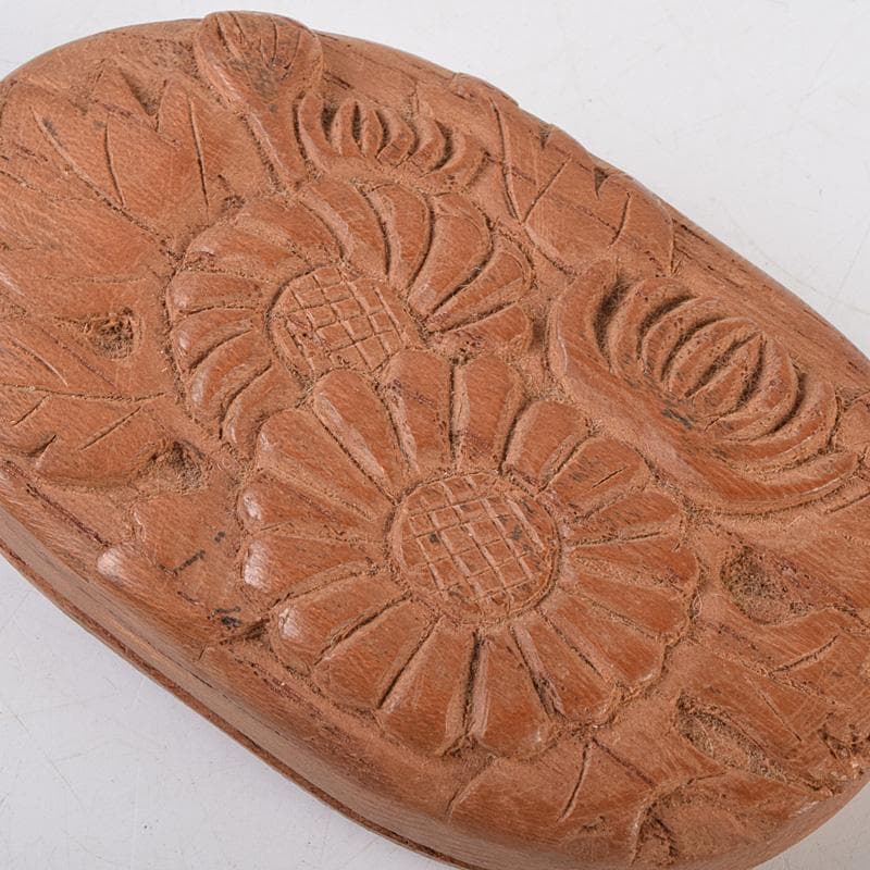 茶道具　木彫　菊刻　龍刻など　香合　5点まとめて　V　R9234