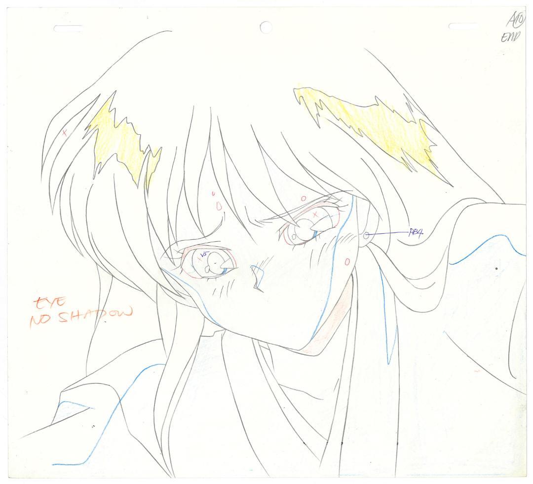 セル画+動画　第17話　美少女戦士セーラームーン R　火野レイ　声優/富沢美智恵