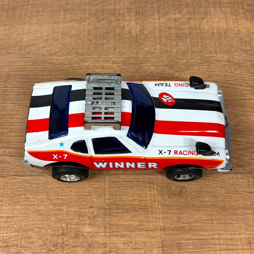 イチコー ブリキ ミニカー フリクション 当時物 X-7 昭和レトロ 玩具