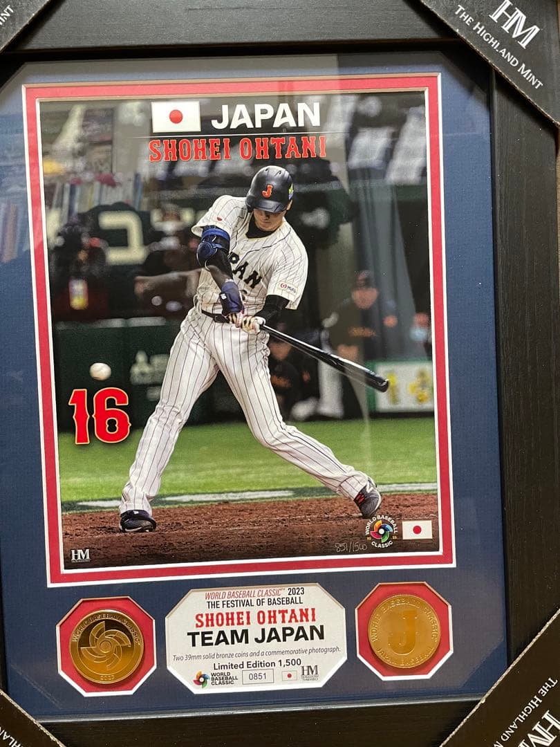 ！値下げ！2023WBCダブルフォトミント 投手大谷 打者大谷