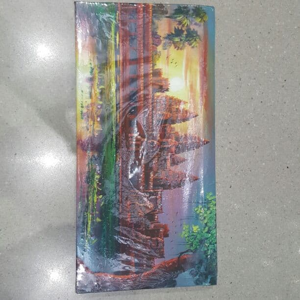 カンボジア産、絵画(油絵)