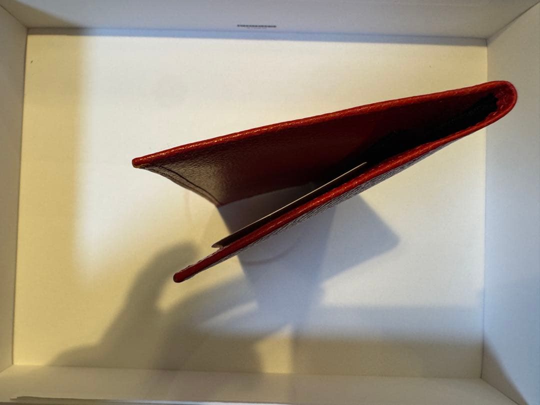 皇居財布　長財布　赤