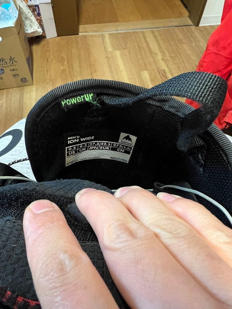 Burton ion Asian wide男子スノーブーツ