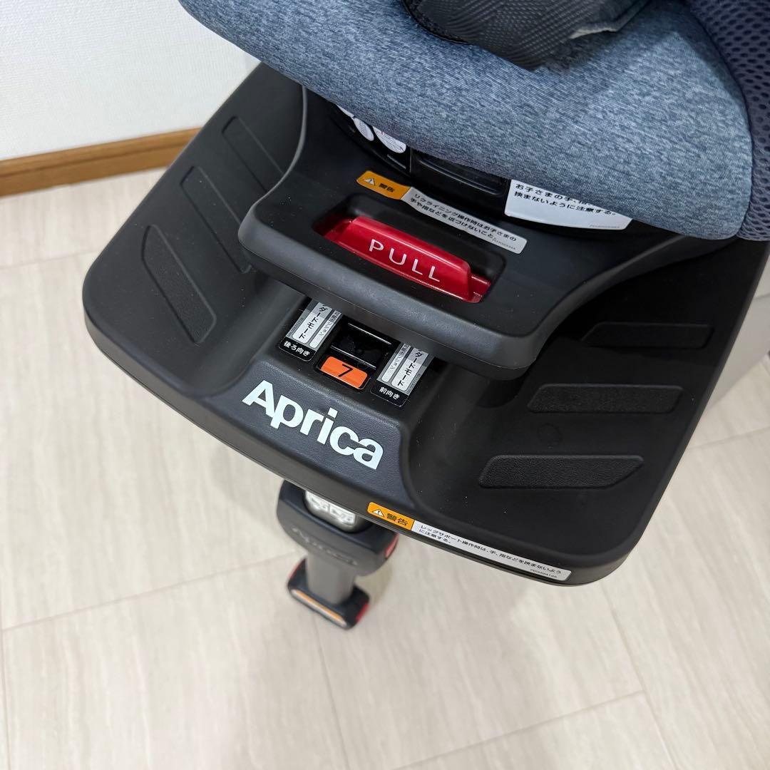 【極美品】Aprica アップリカ　クルリラADチャイルドシート ISOFIX