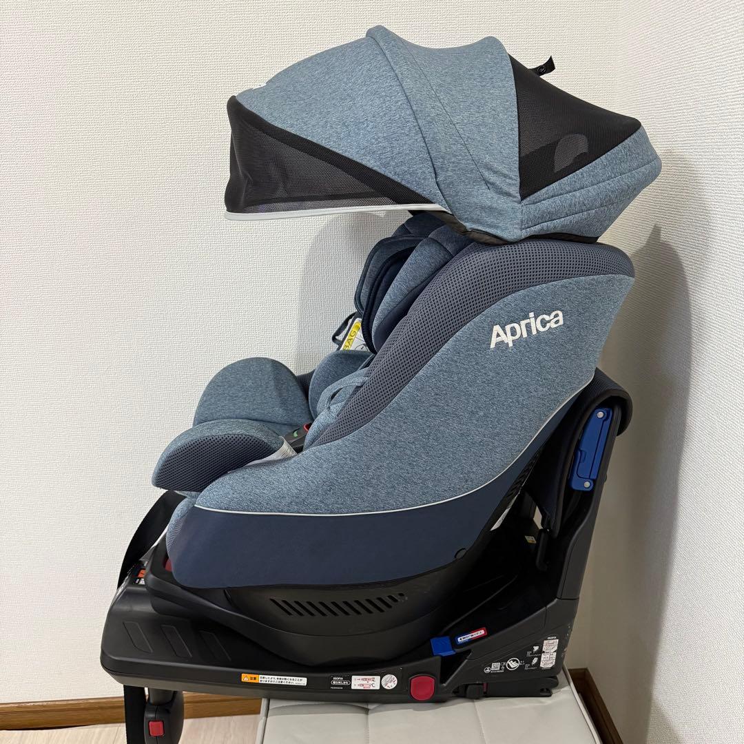 【極美品】Aprica アップリカ　クルリラADチャイルドシート ISOFIX