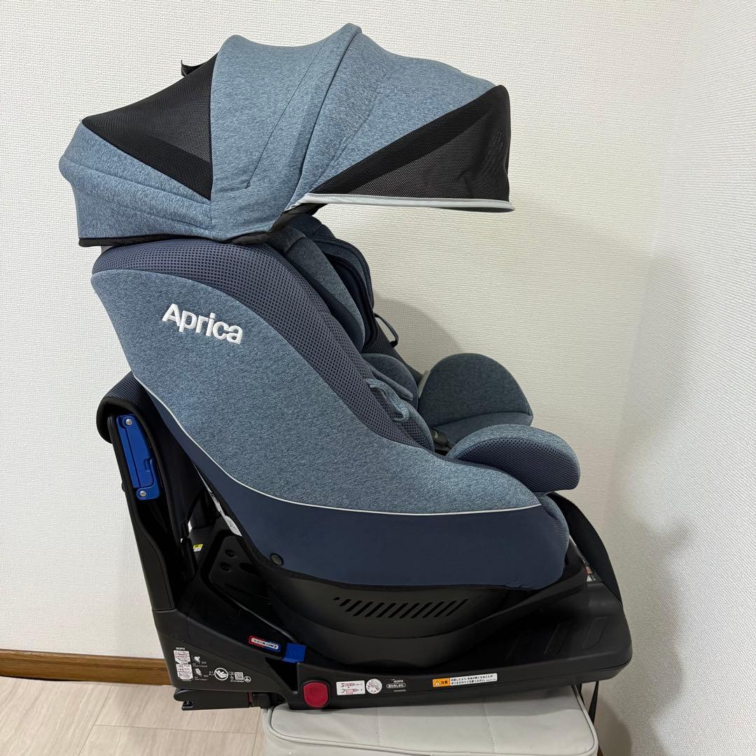 【極美品】Aprica アップリカ　クルリラADチャイルドシート ISOFIX