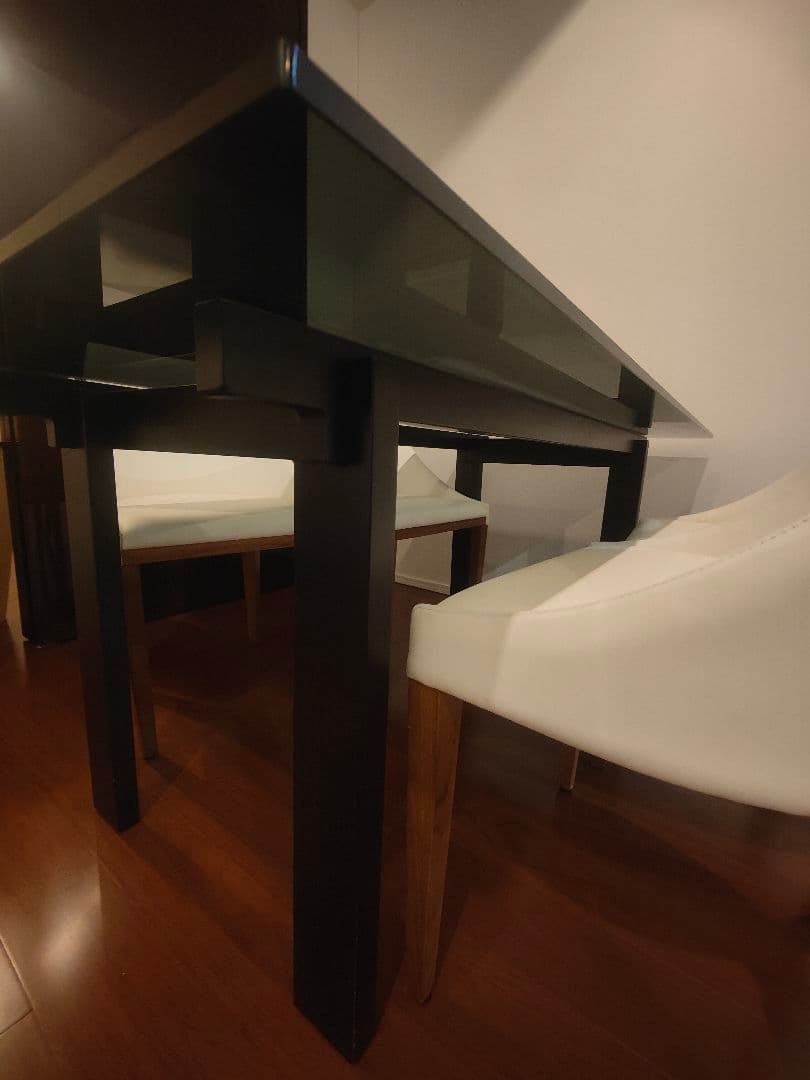 カッシーナ BLOOM 高級 ダイニングテーブル リビングテーブル ガラス天板