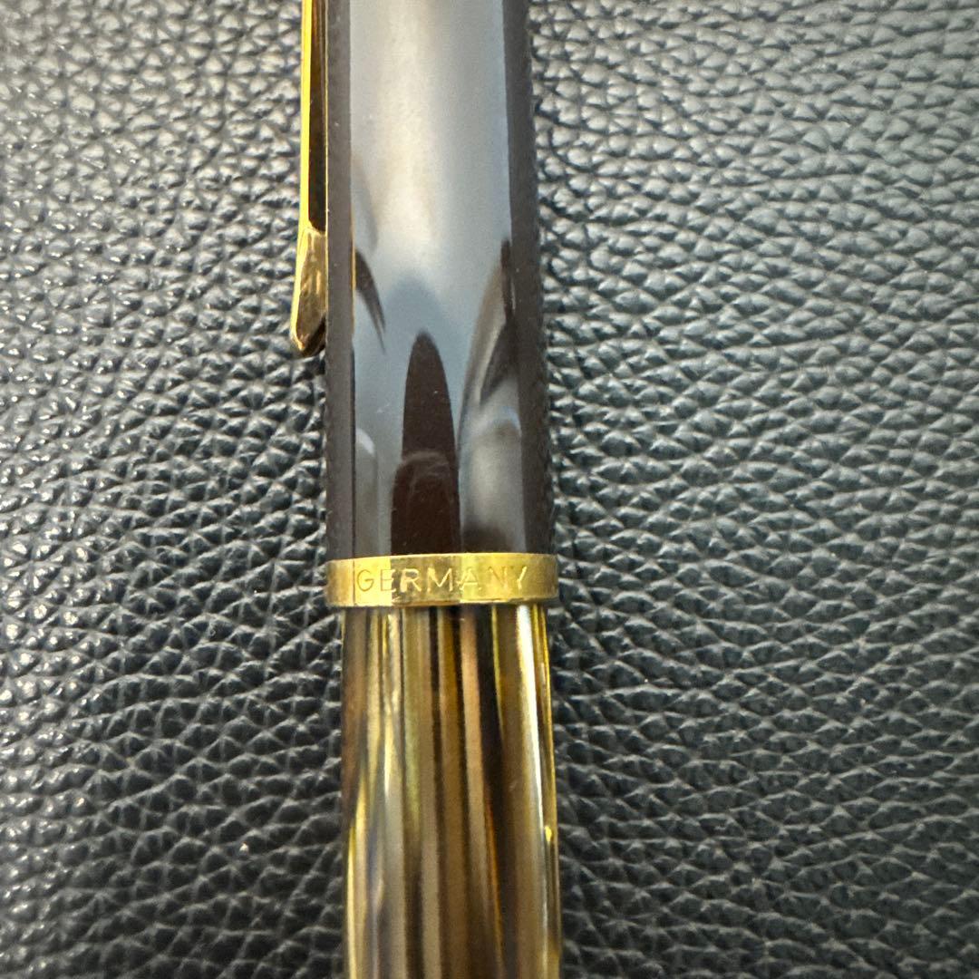 PELIKANダークブラウン 万年筆14C585