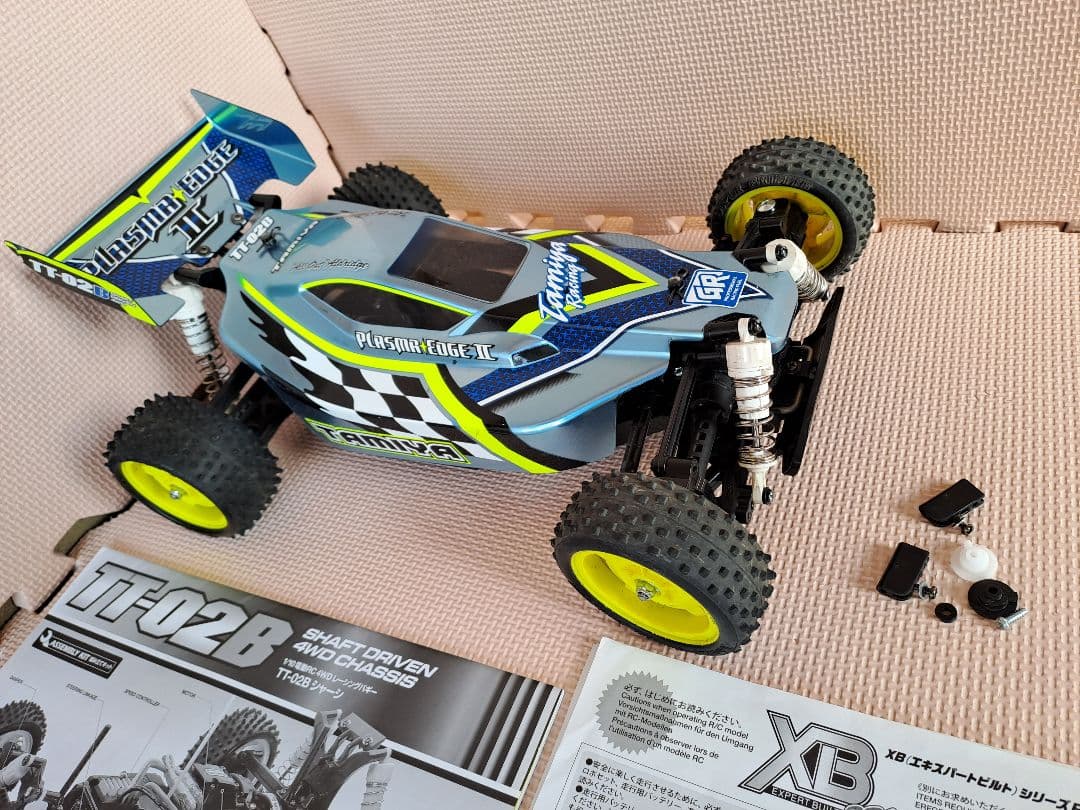 タミヤ プラズマエッジ 2 TT-02B 1/10 RC 4WD メカ無しバギー