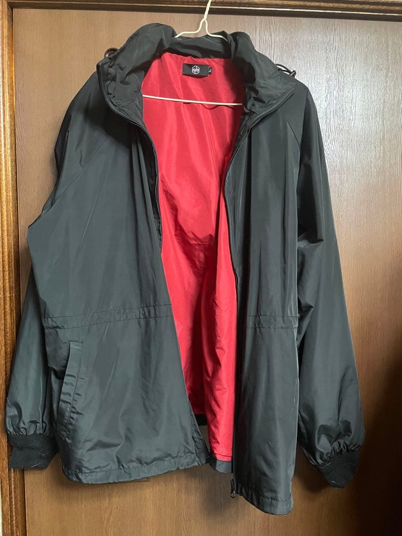 女王蜂 マウンテンパーカー ブラック　銀藤 Lサイズ