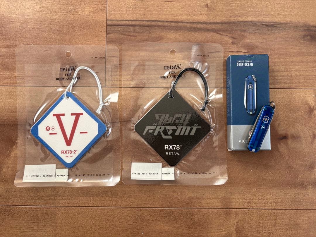 ガンダム fragment 藤原ヒロシ VICTORINOX retaw