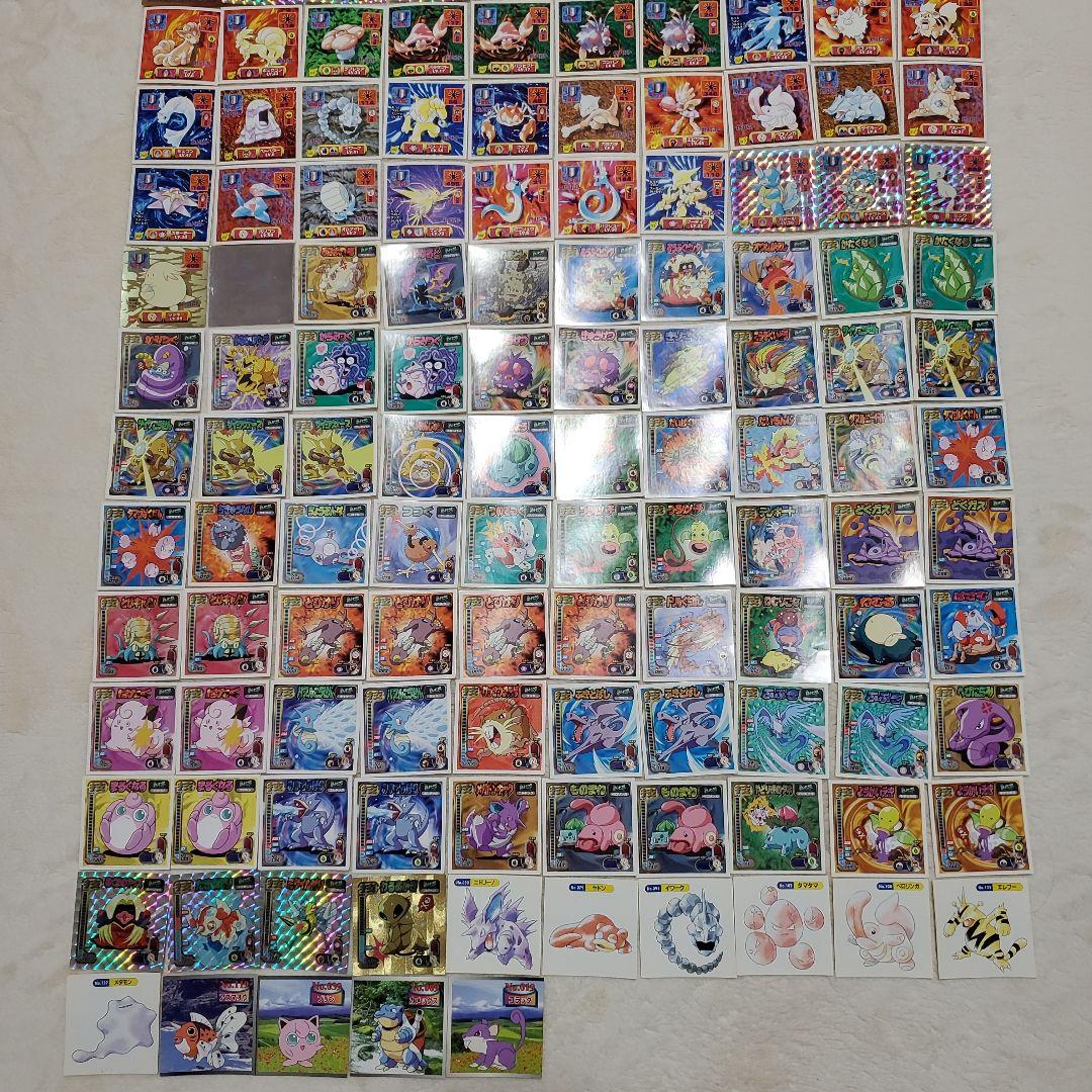 ポケモンシール列伝 185枚