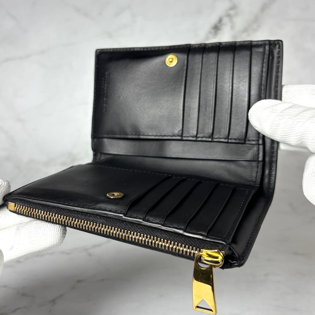 BOTTEGA VENETA ボッテガヴェネタ 財布 2つ折り カセット ロング