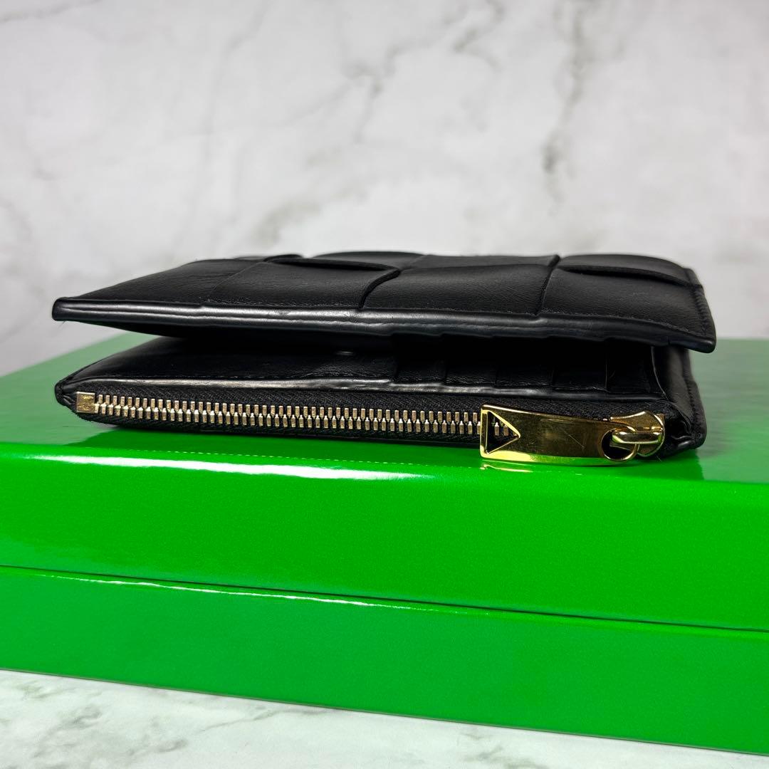 BOTTEGA VENETA ボッテガヴェネタ 財布 2つ折り カセット ロング