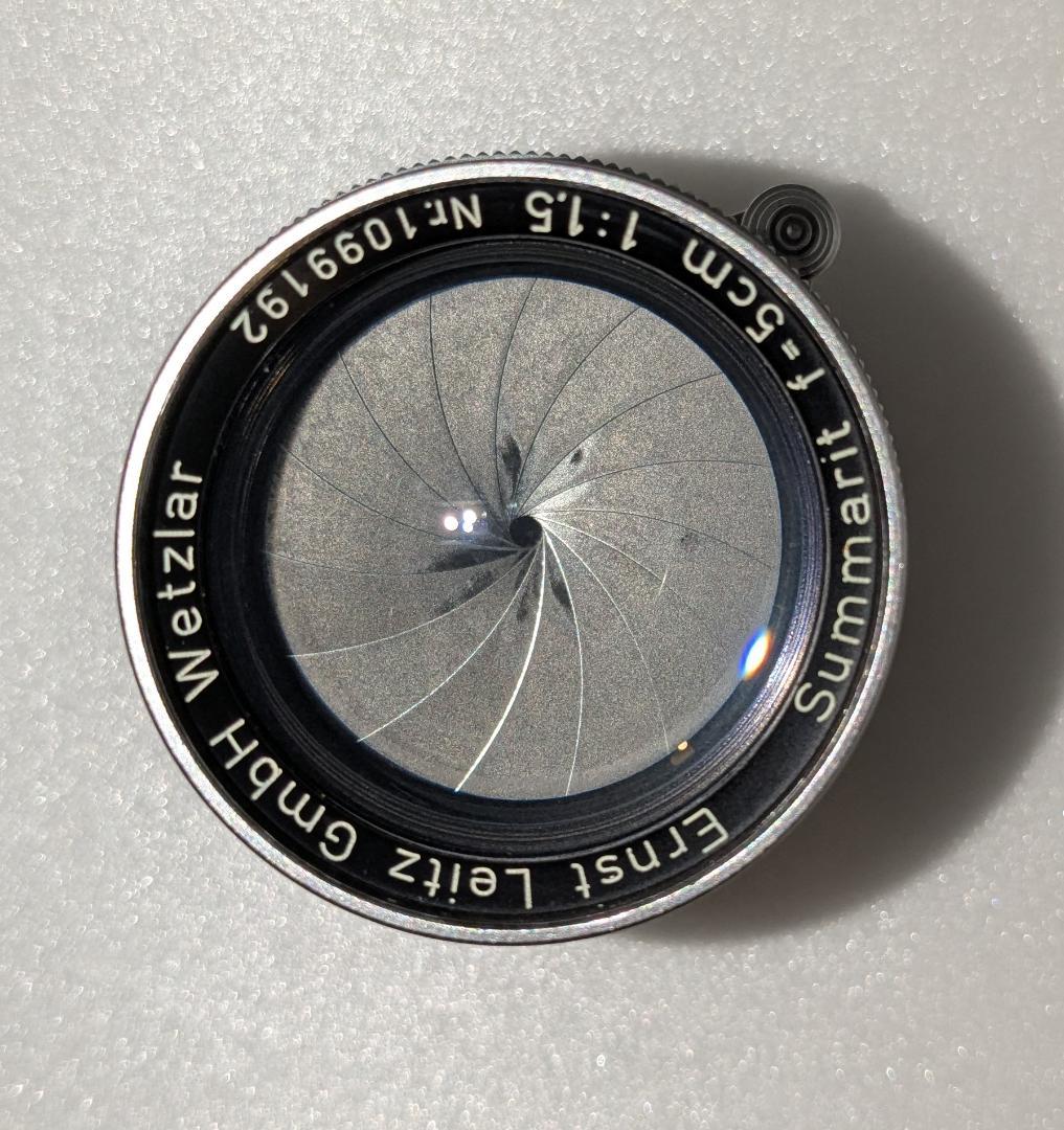 Leica Summarit 5cm F1.5 完動品 Lマウント #338b