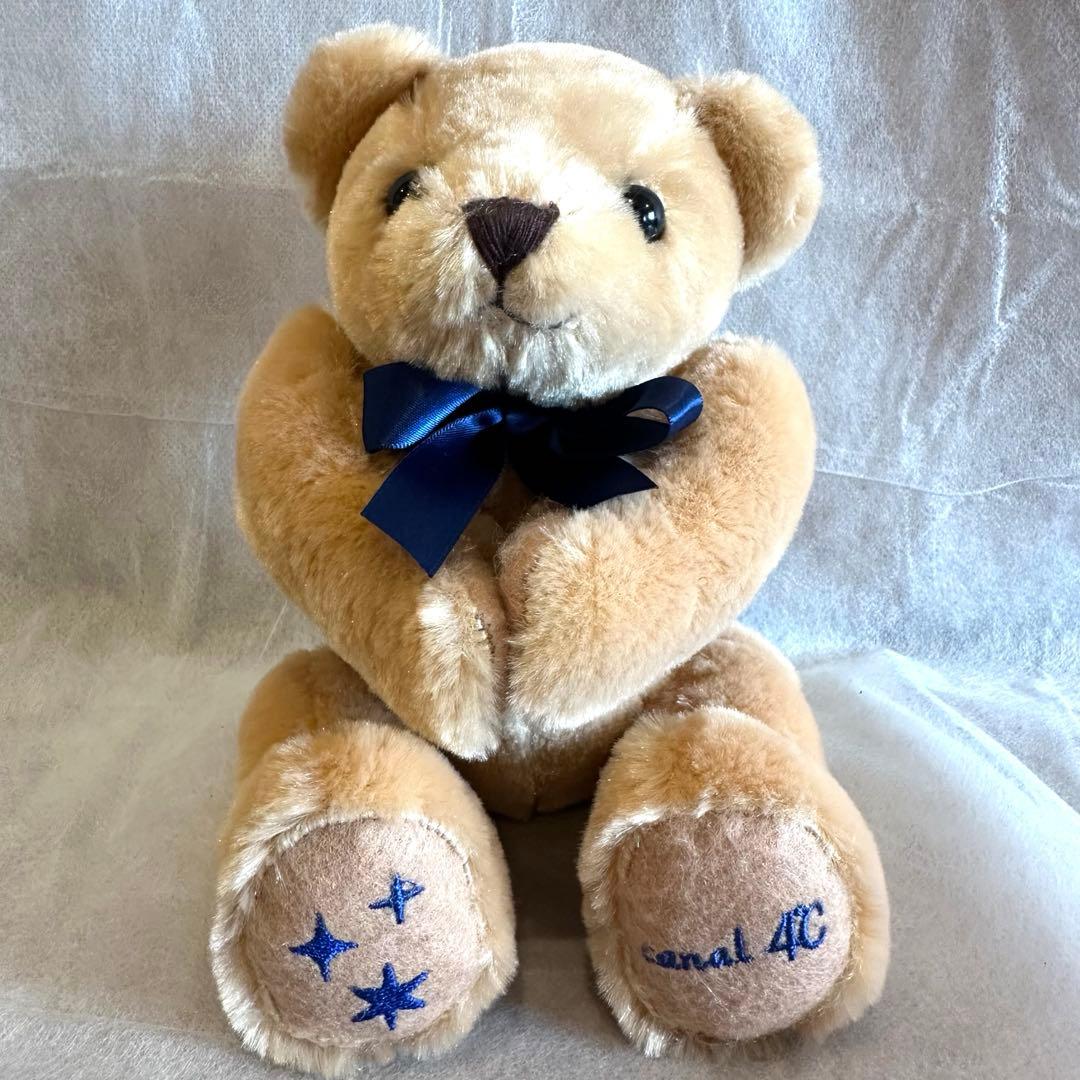 【美品】 canal4°C ヨンドシー ぬいぐるみ オルゴール くま