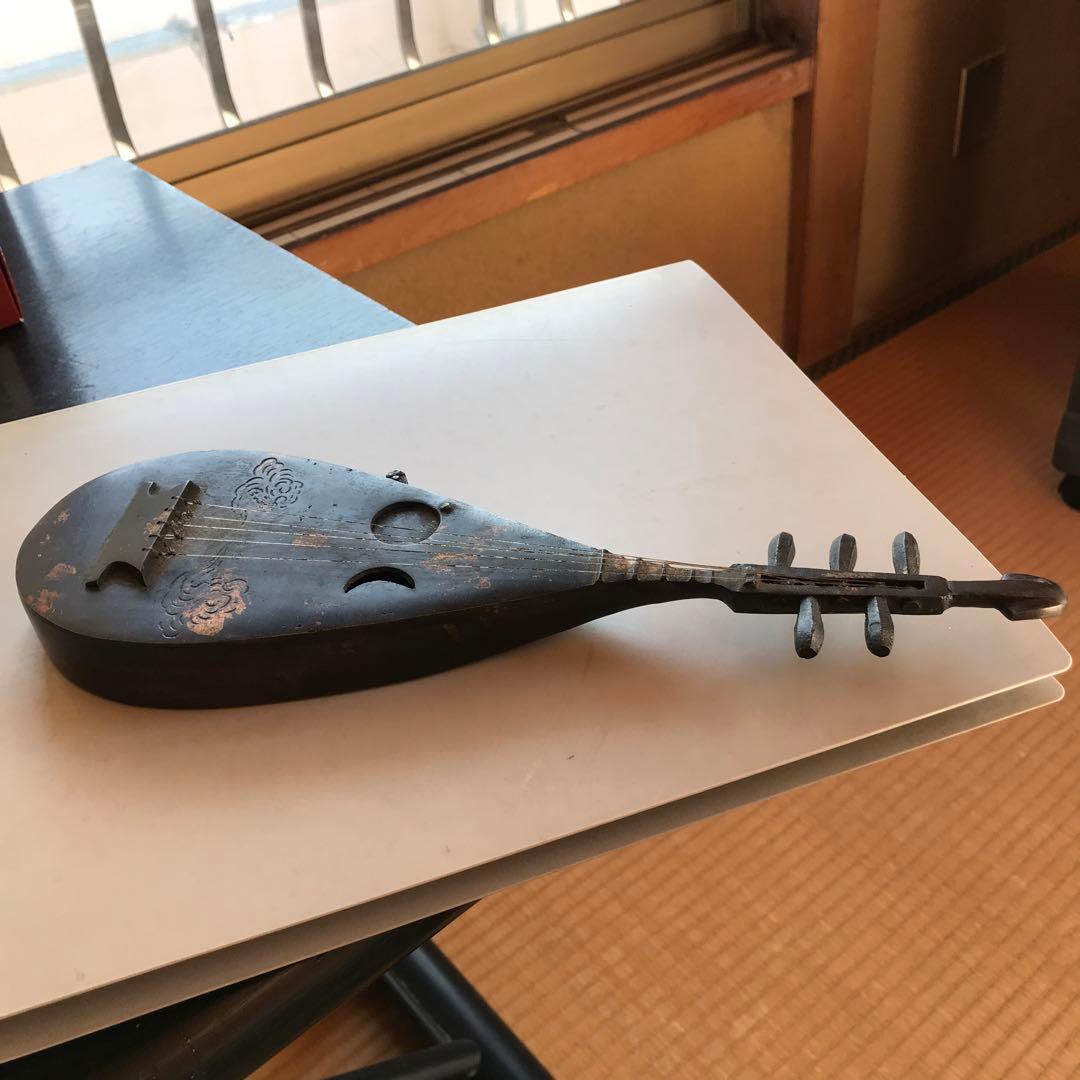 中国琵琶　ミニチュア