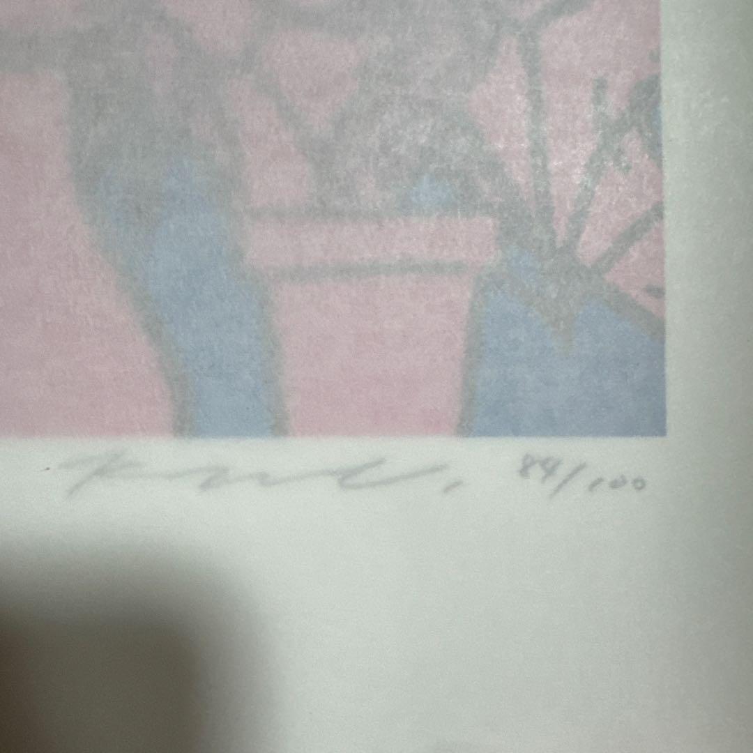 KYNE シルクスクリーン untitled,2024