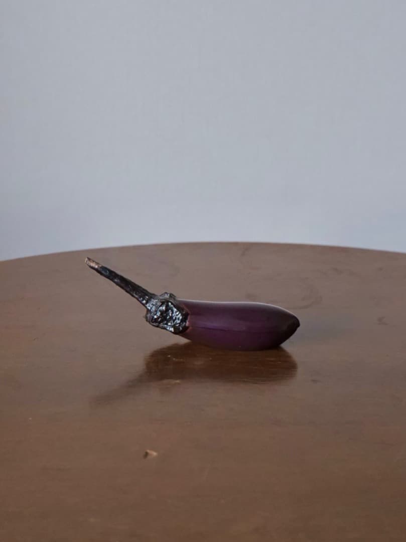 乾漆　茄子　香合　漆工芸　茶道具　香道具　箱付　Q2303