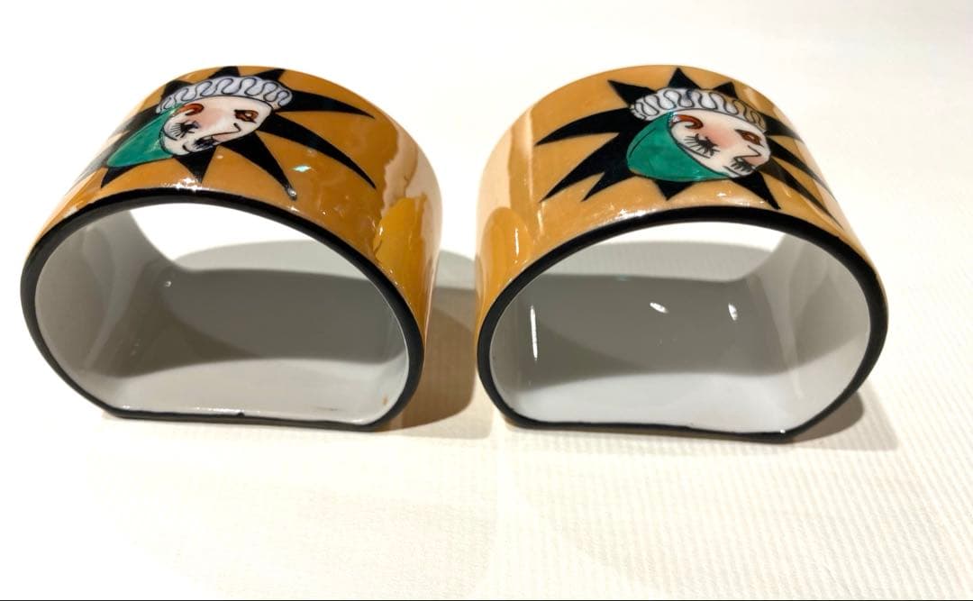 オールドノリタケ アールデコ ナプキンリング