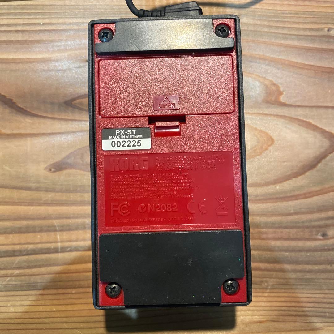 KORG PANDORA Stomp コルグモデリングマルチエフェクタ　黒