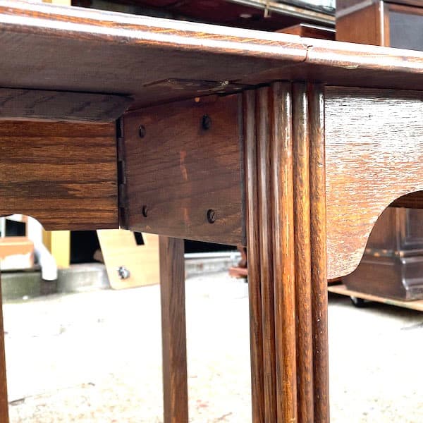 アンティーク　ゲートレッグテーブル　バタフライテーブル　猫足　ダイニング