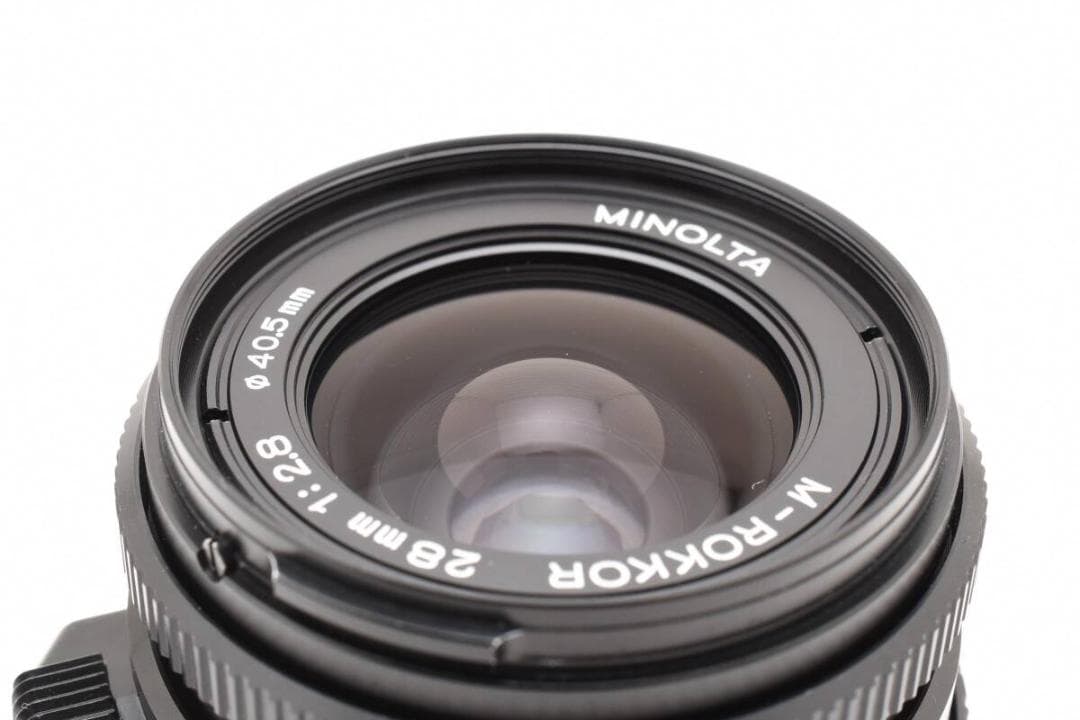 ミノルタ M-ROKKOR 28mm F2.8 ライカ用 極上品