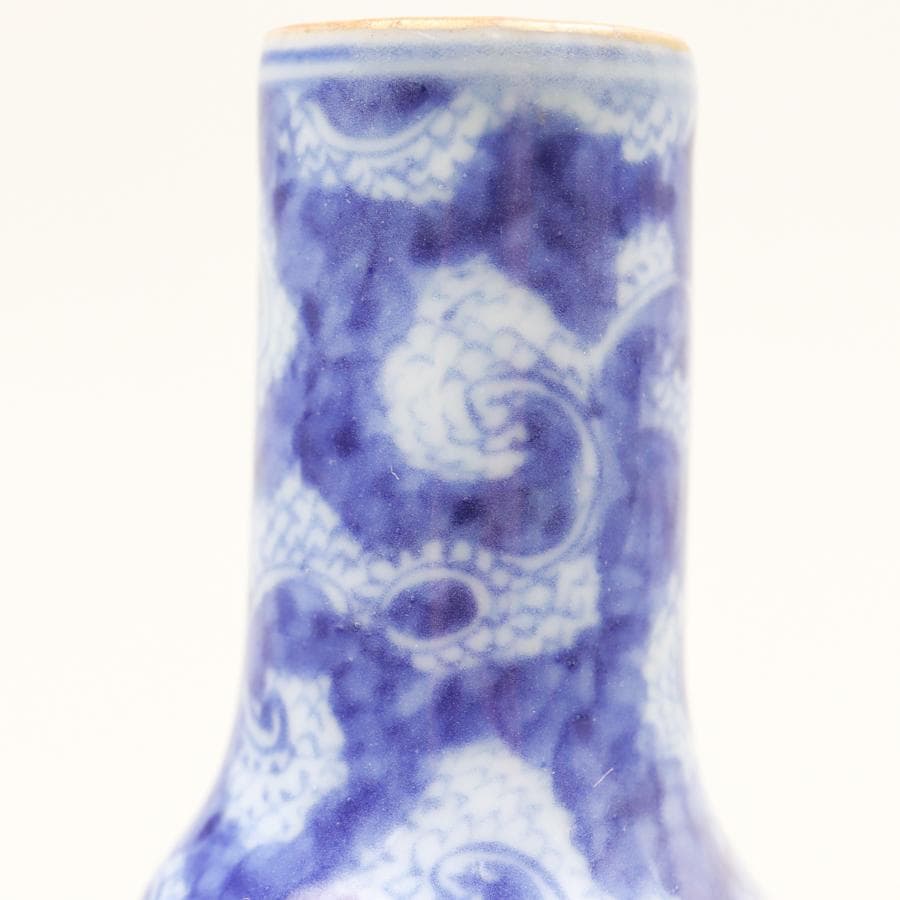 錦手捻祥瑞徳利 一対 酒器 酒注 花生け 収納箱