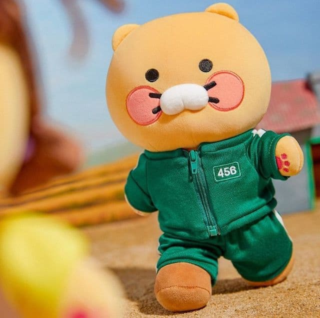 レア　新品ヨンヒXチュンシク着せ替えビッグぬいぐるみ　イカゲーム