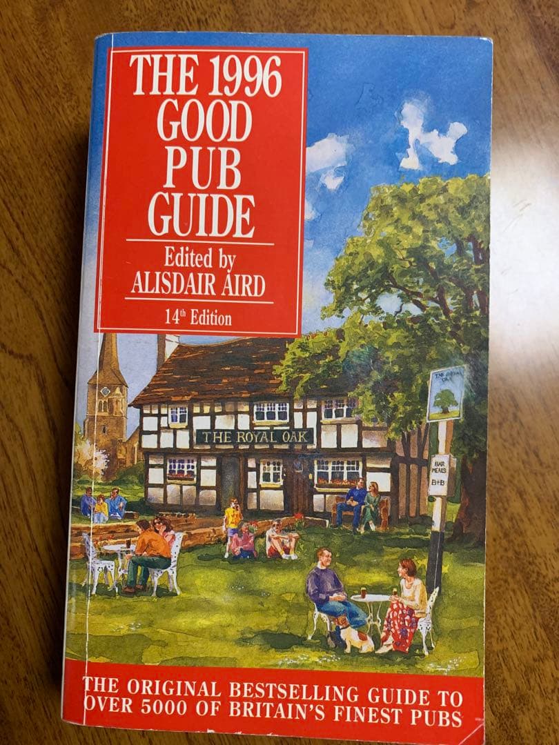 入手不可能！The1996GoodPubGuide英国5000件以上のパブガイド