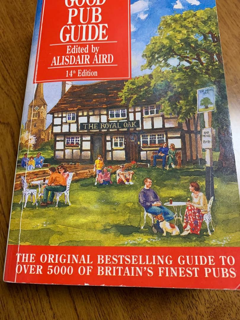 入手不可能！The1996GoodPubGuide英国5000件以上のパブガイド