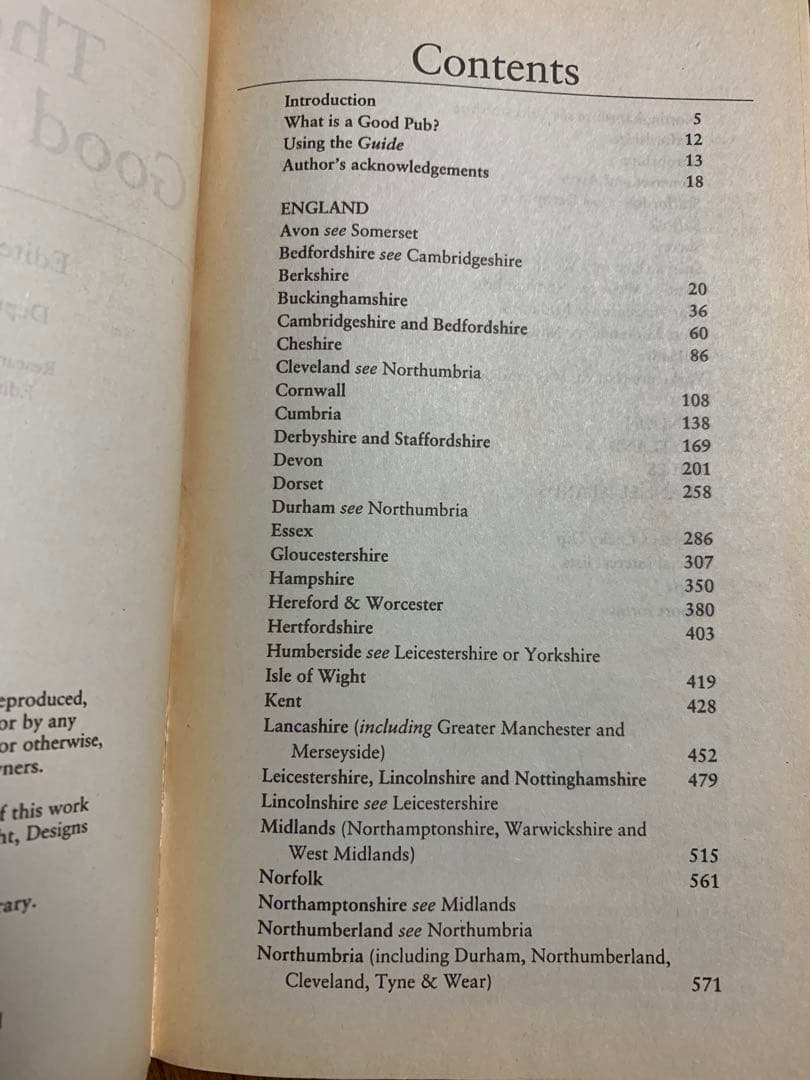 入手不可能！The1996GoodPubGuide英国5000件以上のパブガイド