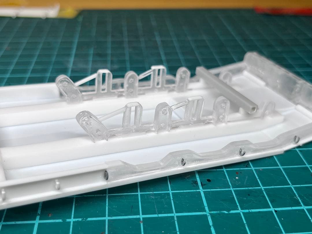 24⭐︎　1/50 3軸ショートトレーラー　建機　重機