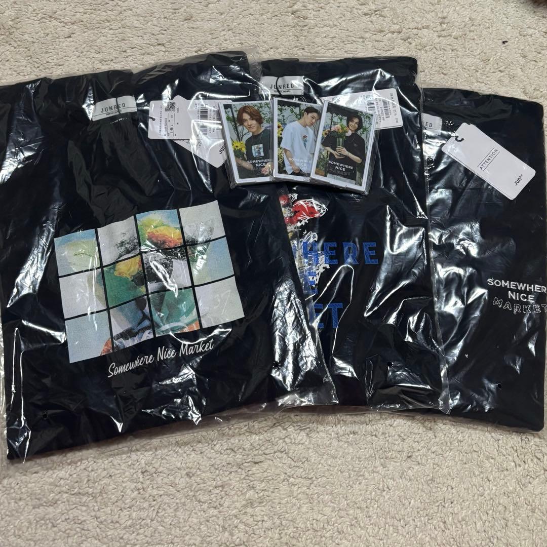 JUN RED Tシャツ 7ORDERコラボ