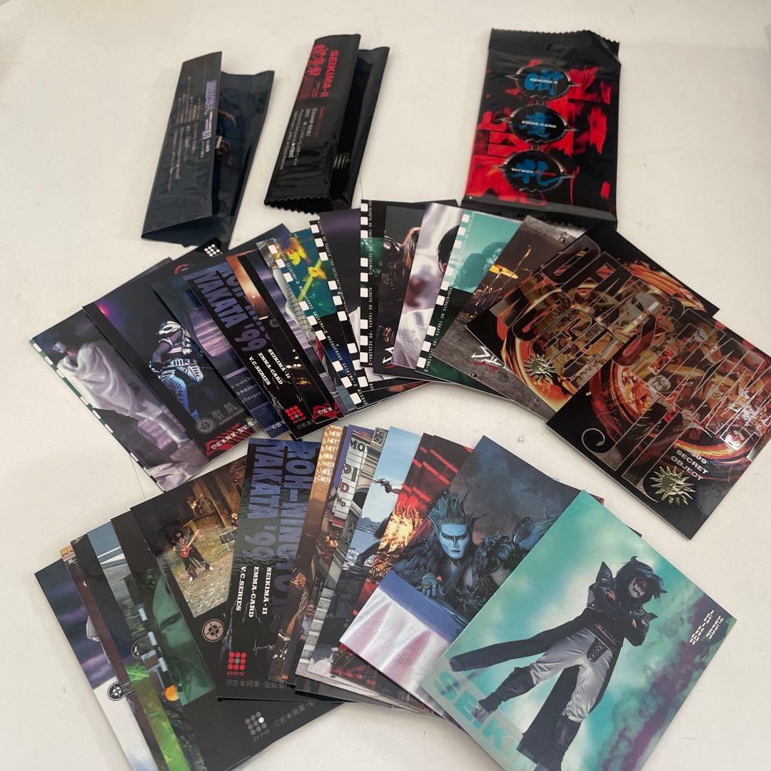 9. 聖飢魔II トレカ カード バインダー ステッカー うちわ グッズ まとめ