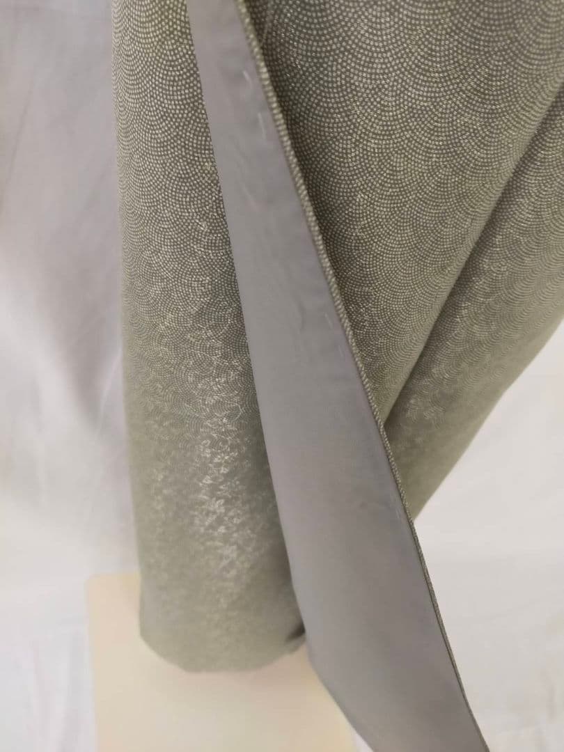 【お茶席用に】★★新品未使用　洗える江戸小紋(ポリ100%)Mサイズ★★